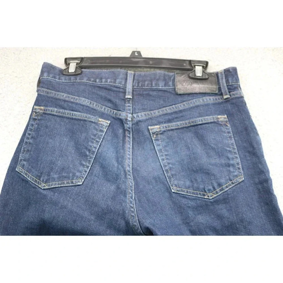 Men's Dark Denim Eddie Bauer Jeans-32 x 30 - Picture 6 of 8